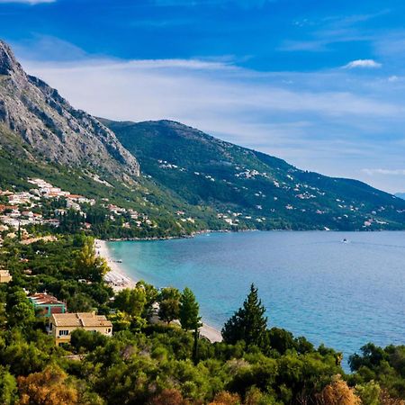 Corfu Sea View Villa - Aurora Barbáti Eksteriør bilde