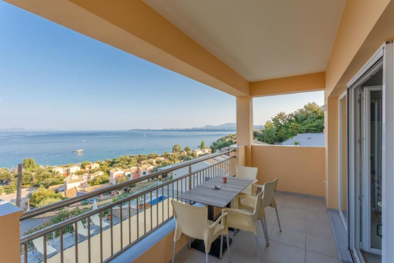 Corfu Sea View Villa - Aurora Barbáti Eksteriør bilde