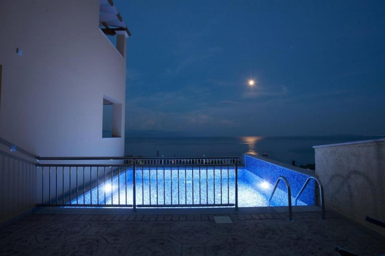 Corfu Sea View Villa - Aurora Barbáti Eksteriør bilde