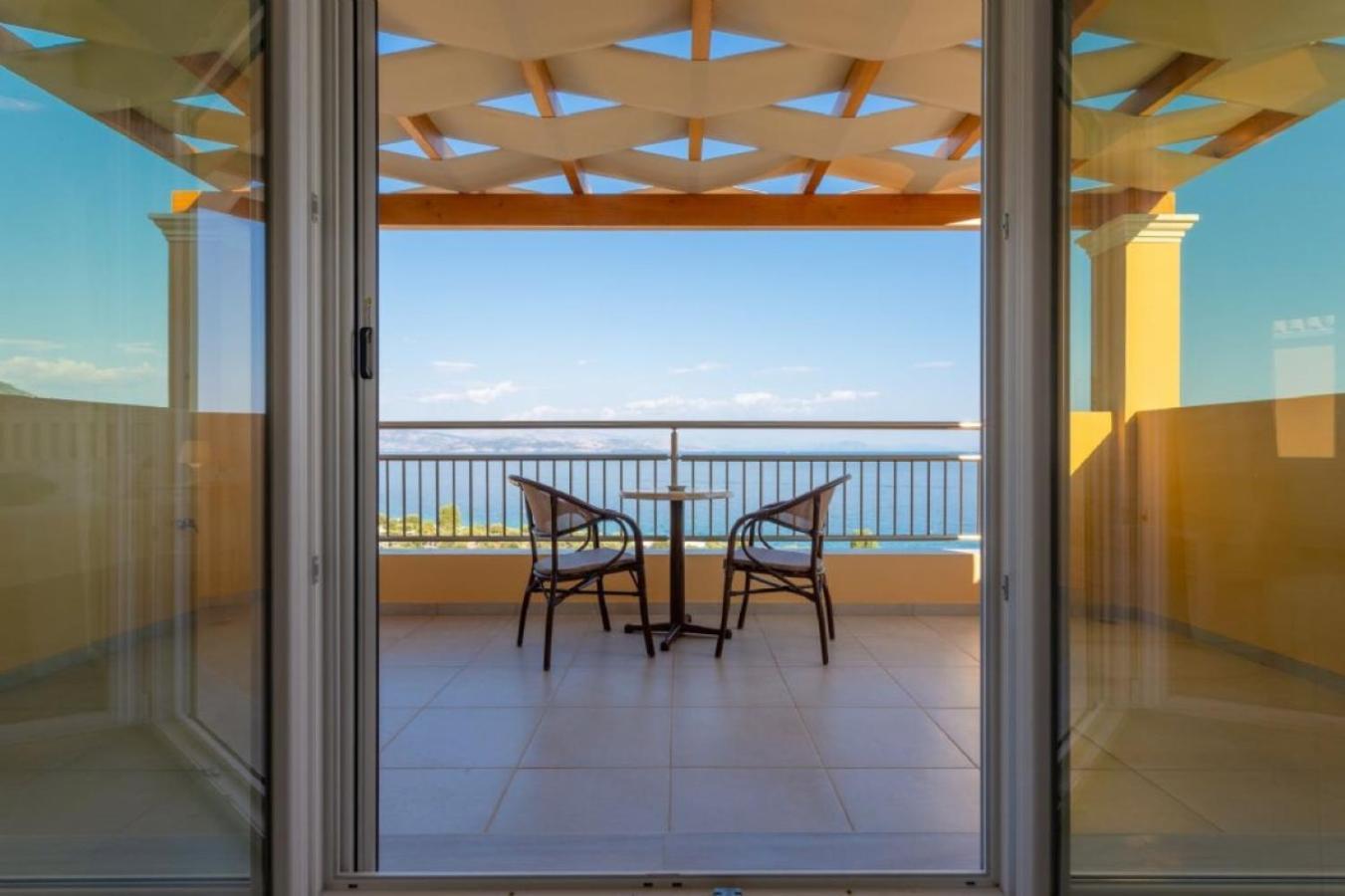 Corfu Sea View Villa - Aurora Barbáti Eksteriør bilde