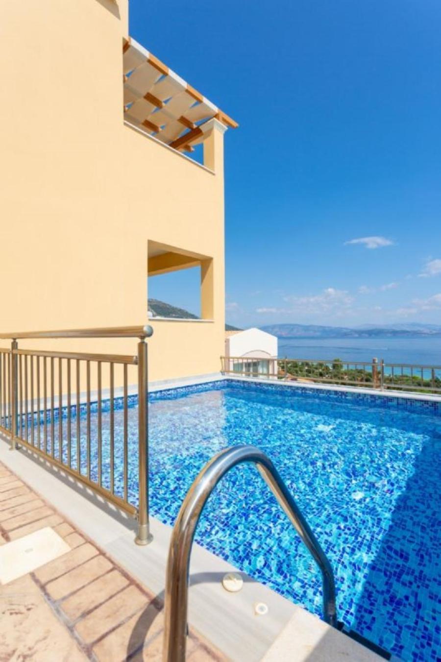 Corfu Sea View Villa - Aurora Barbáti Eksteriør bilde
