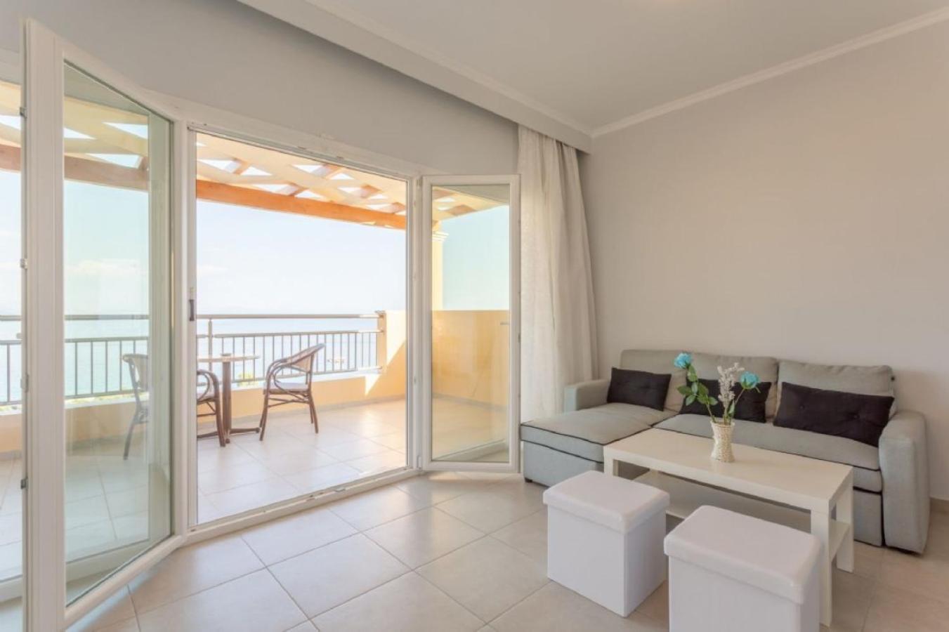 Corfu Sea View Villa - Aurora Barbáti Eksteriør bilde