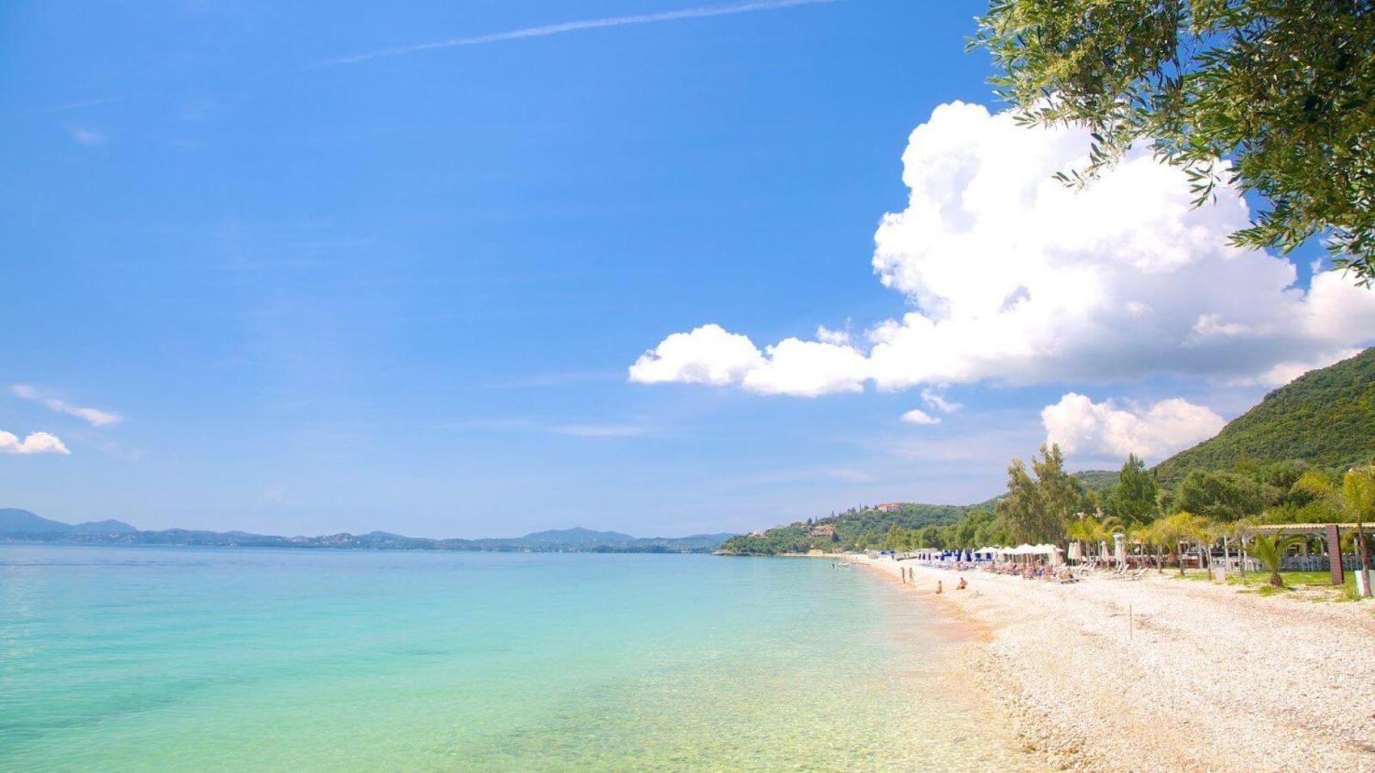 Corfu Sea View Villa - Aurora Barbáti Eksteriør bilde