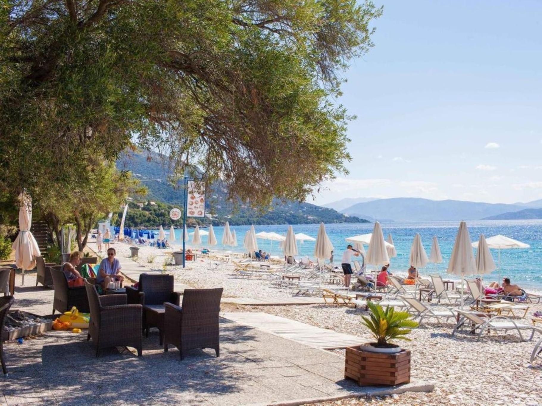 Corfu Sea View Villa - Aurora Barbáti Eksteriør bilde